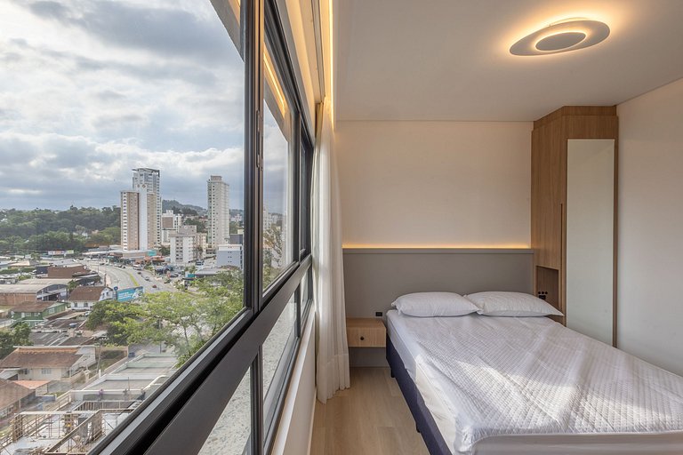 Excelente Loft 406 • Piscina/Academia/Coworking
