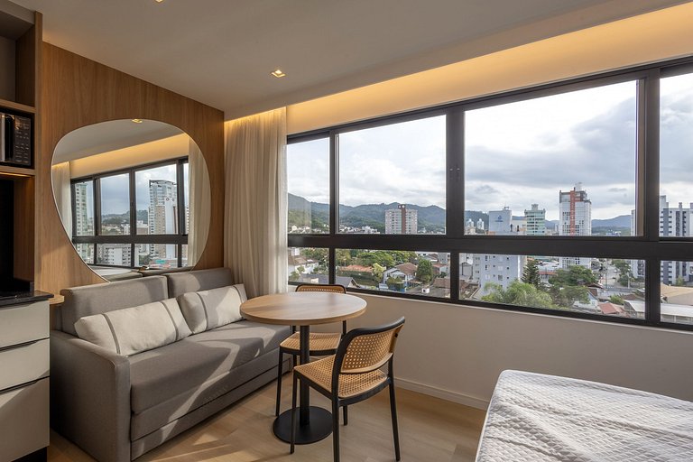 Excelente Loft 406 • Piscina/Academia/Coworking
