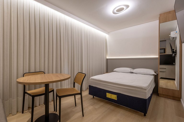 Excelente Loft 406 • Piscina/Academia/Coworking