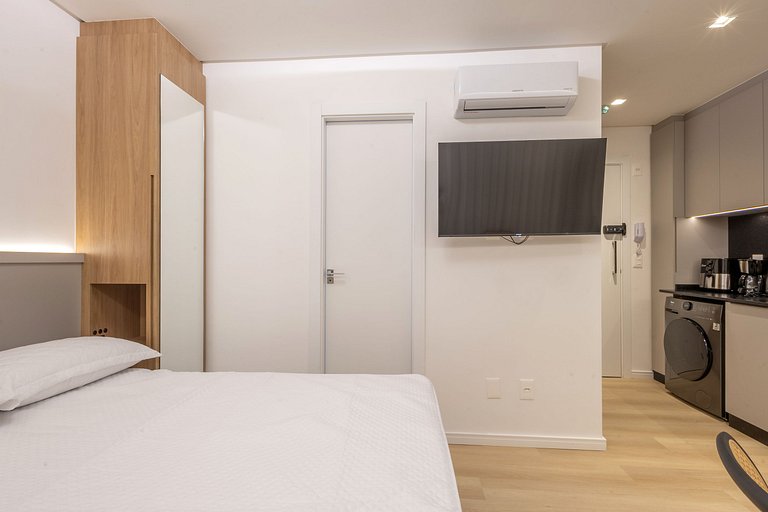 Excelente Loft 406 • Piscina/Academia/Coworking