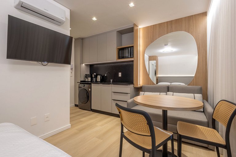 Excelente Loft 406 • Piscina/Academia/Coworking