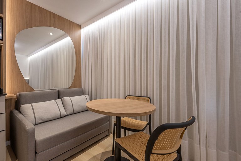 Excelente Loft 406 • Piscina/Academia/Coworking
