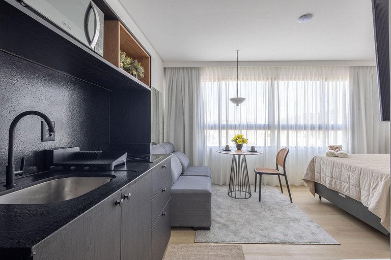 Loft 207 • Piscina/Coworking/Academia/Vaga