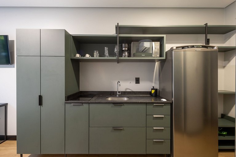 Loft 501 ao lado da Vila Germânica com Vaga