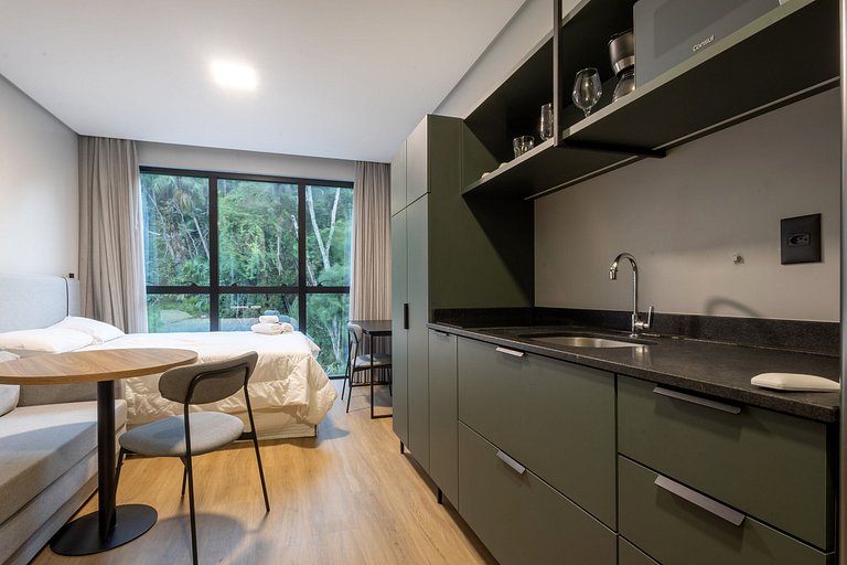 Loft 501 ao lado da Vila Germânica com Vaga