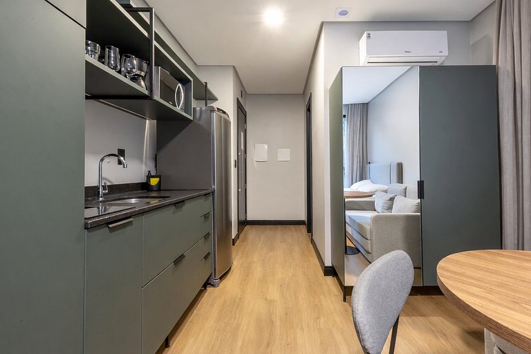 Loft 501 ao lado da Vila Germânica com Vaga