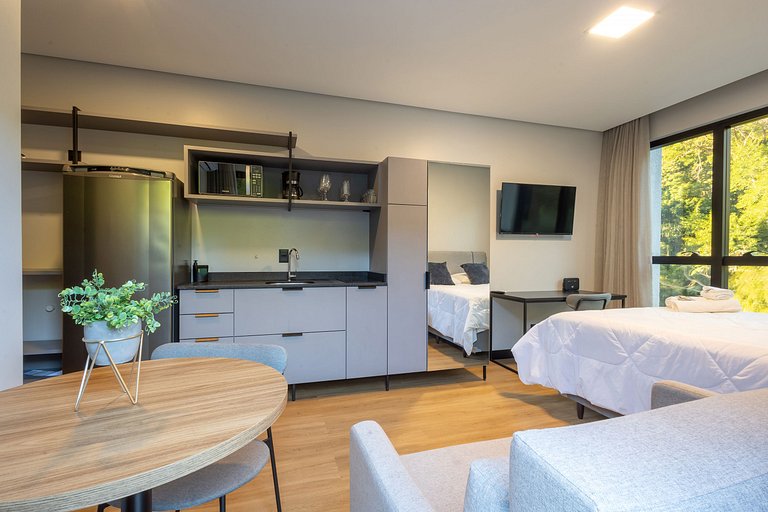 Loft 410 lado da Vila Germânica c/ vaga de garagem